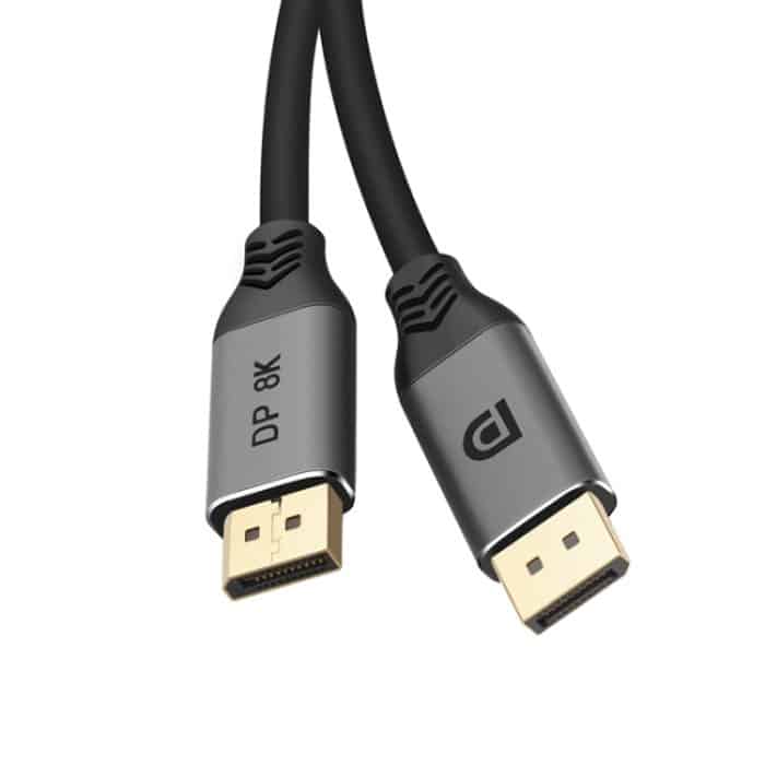 DisplayPort 1.4 8K HDR 60Hz 32,4 Gbit / s DisplayPort-Kabel für Video / PC / Laptop / TV, Kabellänge: 1 m – Bild 3