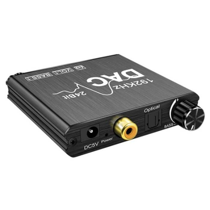 Digital-Analog-Audio-Wandler Stereo-Extraktor DAC-Verstärker Optisch SPDIF 192 kHz 24 Bit – Bild 3