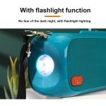 T&G TG613 TWS Solar tragbare Bluetooth-Lautsprecher mit LED-Taschenlampe, unterstützt TF-Karte/FM/AUX/U-Disk – Bild 14