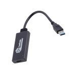 USB 3.0 zum HDMI HD-Wandlerkabel-Adapter mit Audio, Kabellänge: 20cm – Bild 2