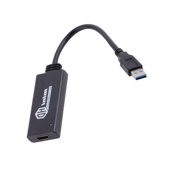 USB 3.0 zum HDMI HD-Wandlerkabel-Adapter mit Audio, Kabellänge: 20cm – Bild 2
