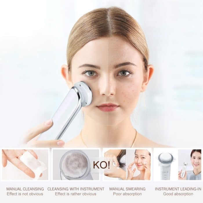 KD9960 Ion Beauty Einführung Instrument Gesichtsreinigungsmassagegerät Hautverjüngungsthermostat Deep Clean Akne-Therapie – Bild 12