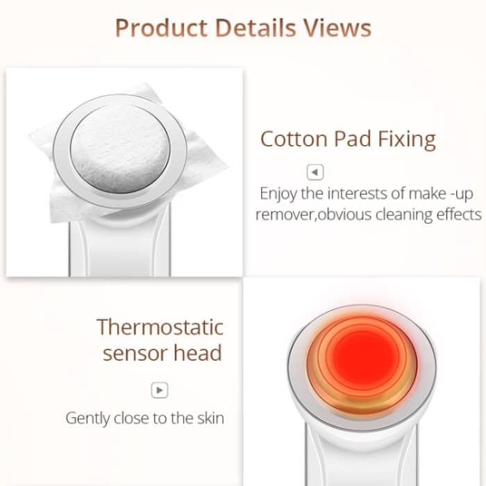 KD9960 Ion Beauty Einführung Instrument Gesichtsreinigungsmassagegerät Hautverjüngungsthermostat Deep Clean Akne-Therapie – Bild 6
