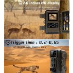PR700 1080P WILDLIFE Jagdkamera Bewegung aktivierte Nachtsicht-Camcorder für den Außenverfolgungs-Scan-Trigger – Bild 5