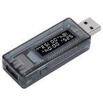 KWS-V21 QC2.0 USB-Stromspanner-Ladedetektor, Multimeter, Leistungskapazitätsmesser