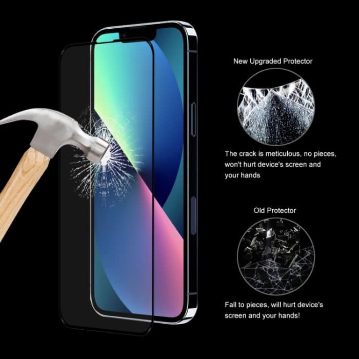 5 Stück ENKAY Hat-Prince Vollkleber 0,26 mm 9H 2,5D gehärtetes Glas Displayschutzfolie mit vollständiger Abdeckung, For iPhone 13 mini 5pcs, For iPhone 13 / 13 Pro 5pcs, For iPhone 13 Pro Max 5pcs – Bild 2