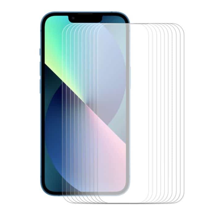 10 Stück ENKAY Hat-Prince 0,26 mm 9H 2,5D gebogener Kanten-Displayschutz aus gehärtetem Glas, For iPhone 13 mini, For iPhone 13 / 13 Pro, For iPhone 13 Pro Max – Bild 1