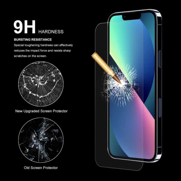 10 Stück ENKAY Hat-Prince 0,26 mm 9H 2,5D gebogener Kanten-Displayschutz aus gehärtetem Glas, For iPhone 13 mini, For iPhone 13 / 13 Pro, For iPhone 13 Pro Max – Bild 2