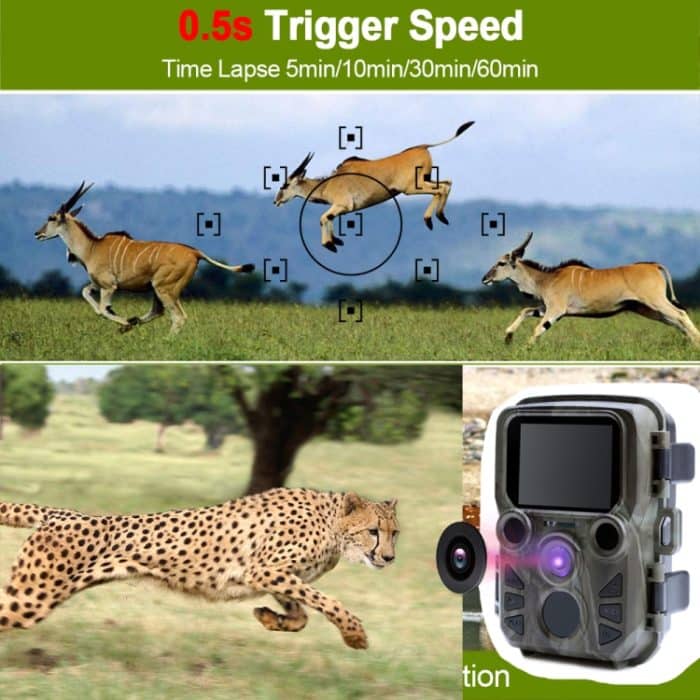Mini300 Jagdkamera 12MP HD 1080p Tracking-Kamera – Bild 5