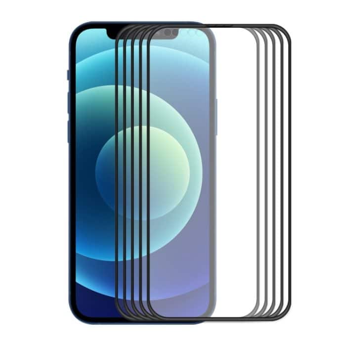 SYA001599001.jpg 5 Stück ENKAY Hat-Prince Anti-Drop Vollkleber gehärtetes Glas Vollbildfolie Anti-Fall-Schutz, For iPhone 13 mini (5pcs), For iPhone 13 / 13 Pro(5pcs), For iPhone 13 Pro Max(5pcs) – Bild 1