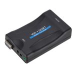 1080p VGA zu SCART Audio Video Converter Adapter