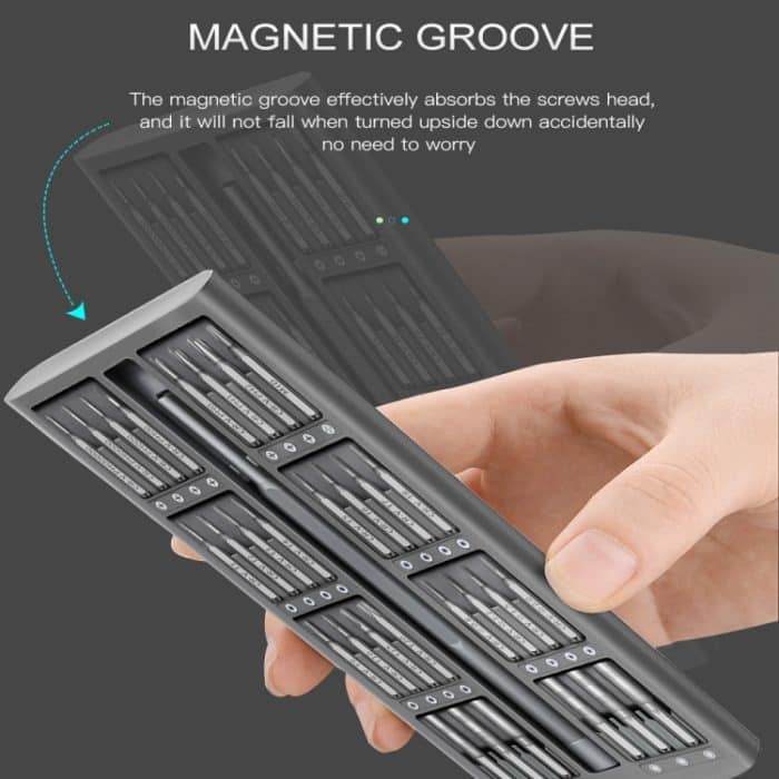 A63 63 in 1 Schraubendreher Set Mobiltelefon-Tablet-Computer-Demontage- und Wartungswerkzeug – Bild 5
