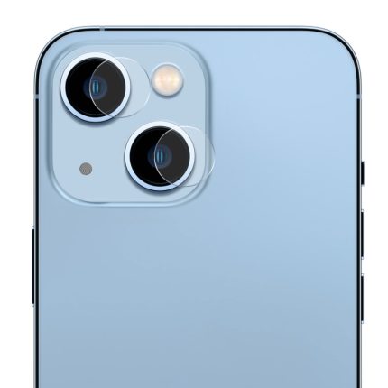 ENKAY Hat-Prince Hüllenfreundlicher Kameraobjektivfilm aus gehärtetem Glas, kratzfester Schutz für iPhone 13 / 13 mini, 1 Set, 2 Set, 5 Set, 10 Set