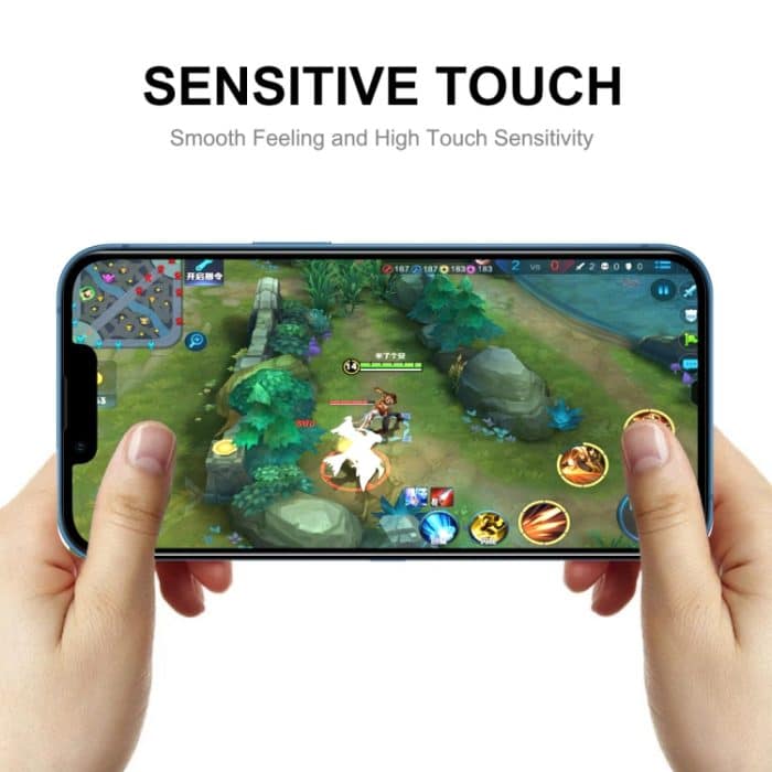 ENKAY Hat-Prince Full Glue Tempered Glass 6D Full Coverage Anti-Scratch Protector für iPhone 13 / 13 Pro, 1pcs, 2pcs, 5pcs – Bild 7