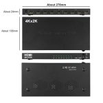 1 x 8 4k x 2K 3840 * 2160 / 30Hz HDMI-Splitter – Bild 4