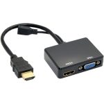 Multi-screen-Anzeige eins-zu-zwei HDMI an den VGA-Konverter