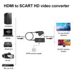 1080p HDMI zum Scart-Audio-Video-Konverter – Bild 5