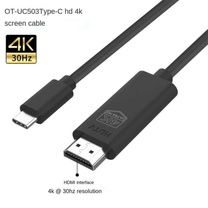 OT-UC503 4 KUSB-Typ C-Kabel für HDMI-Kabel mit HDMI – Bild 3