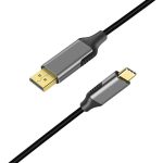 4K 60Hz USB-C / Typ-C zum DisplayPort-Kabel, Kabellänge: 1,8m – Bild 3