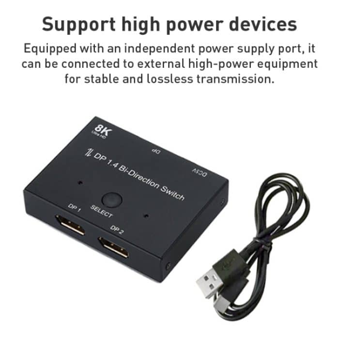 8k DP 1.4 BI-Richtungsschalter – Bild 4