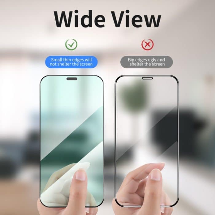 ENKAY Quick Stick Augenschutzfolie aus gehärtetem Glas, For iPhone 12 mini, For iPhone 12 / 12 Pro, For iPhone 12 Pro Max – Bild 6