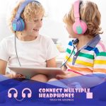 BOBo+ Niedliches Bluetooth 5.0 Bass-Geräuschunterdrückungs-Headset mit Mikrofon für Erwachsene und Kinder – Bild 2