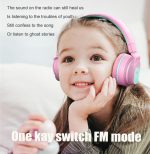 BOBo+ Niedliches Bluetooth 5.0 Bass-Geräuschunterdrückungs-Headset mit Mikrofon für Erwachsene und Kinder – Bild 4