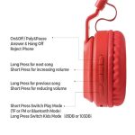 BOBo+ Niedliches Bluetooth 5.0 Bass-Geräuschunterdrückungs-Headset mit Mikrofon für Erwachsene und Kinder – Bild 6