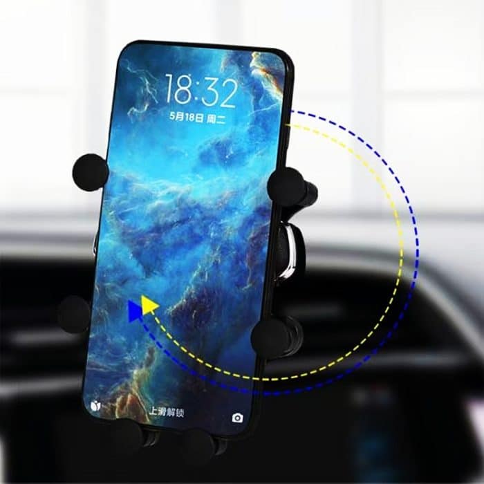 Automobile Sechs-Punkte-Verknüpfung Mobiltelefonhalterung – Bild 3