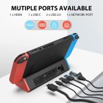 1000 Mbs LAN-Port 4K HDMI-Adapter für Nintendo Switch/Switch OLED (LAN-Modell) – Bild 5