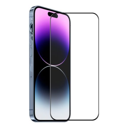 ENKAY 6D Vollkleber-Vollfolie aus gehärtetem Glas für iPhone 14 Pro, For iPhone 14 Pro (1 PC), For iPhone 14 Pro (2 PCS), For iPhone 14 Pro (5 PCS)
