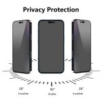 ENKAY 28 Grad Anti-Peeping-Hartglasfolie für iPhone 14 Pro Max, For iPhone 14 Pro Max (1 PC), For iPhone 14 Pro Max (2 PCS), For iPhone 14 Pro Max (5 PCS) – Bild 2