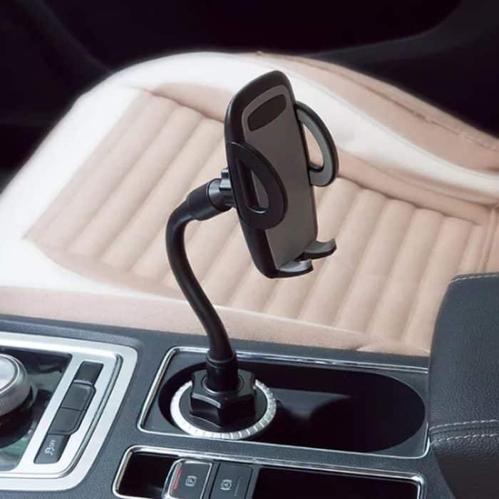 A64 + X905 Universelle 360-Grad-Autotelefonhalterung, verstellbarer Schwanenhals-Getränkehalterständer – Bild 5