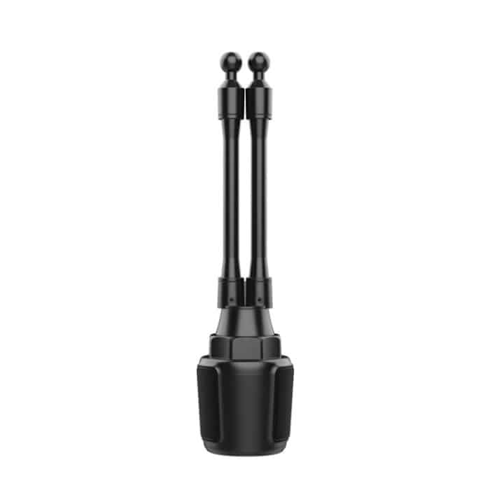 A080 + X908 Auto Cup Doppelte Handyhalterhalterung Einstellbare Halterung – Bild 2