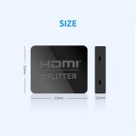 JSM 1 zu 2 HDMI 1080P Switch Splitter für gleichzeitige Anzeige mit zwei Bildschirmen – Bild 7