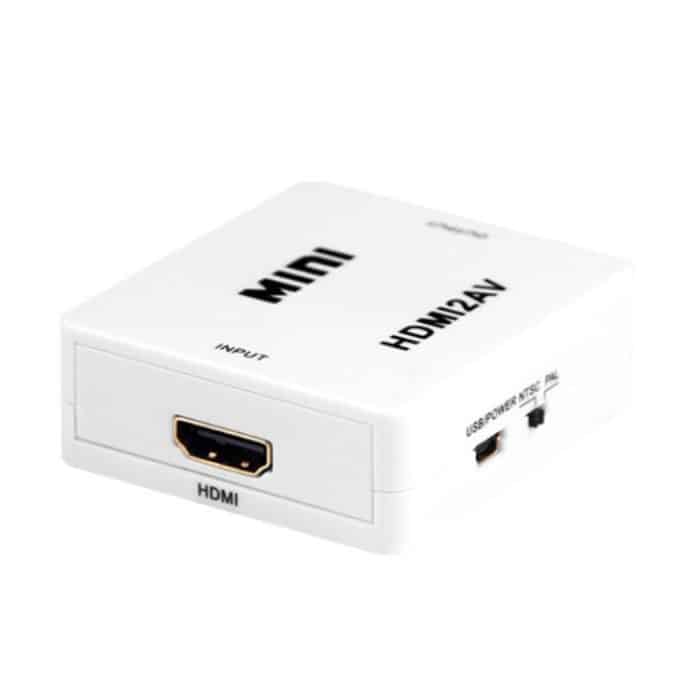JSM Mini Size HD 1080P HDMI zu AV / CVBS Videokonverter-Adapter – Bild 2