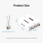JSM Mini Size HD 1080P HDMI zu AV / CVBS Videokonverter-Adapter – Bild 8