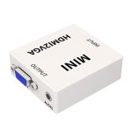 JSM Mini Size HD 1080P HDMI zu VGA Audio Video Digital Converter Adapter