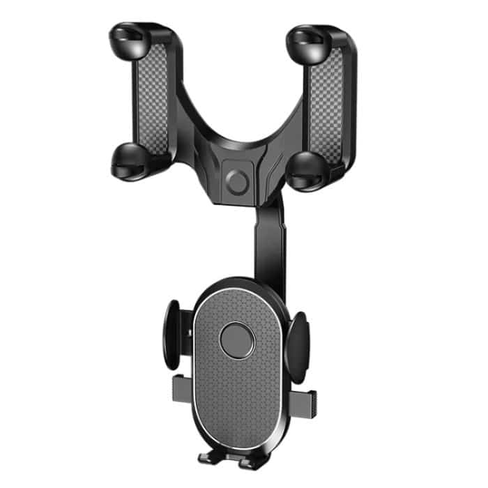 R004 Rückspiegel 360 drehbarer einziehbarer Autotelefonhalter – Bild 1