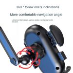 R004 Rückspiegel 360 drehbarer einziehbarer Autotelefonhalter – Bild 3