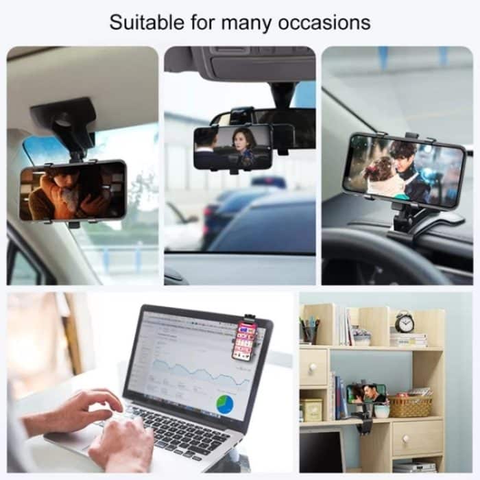 YB20-3 Multifunktions-Autotelefonhalter Universal-Smartphone-Ständer – Bild 6