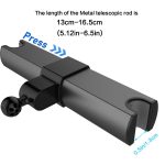 X004 Universelle, drehbare, verstellbare Auto-Rücksitzhalterung, Tablet-Ständer, Telefonhalter – Bild 4