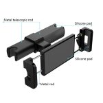 X004 Universelle, drehbare, verstellbare Auto-Rücksitzhalterung, Tablet-Ständer, Telefonhalter – Bild 5