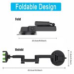 D001 Halterung für LKW Bagger Gabelstapler langer Arm stabile Handyhalterung – Bild 3