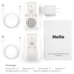 DBM-8 Wireless Audio Zwei-Wege-Talkback-Babyphone, Intercom-Tonalarm für Kleinkinder, DBM-8(US Plug), DBM-8(EU Plug), DBM-8(UK Plug), DBM-8(AU Plug) – Bild 3