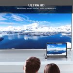 ENKAY Hat-Prince 7 in 2 Type-C zu 4K HDMI Docking Station Adapter Hub SD/TF Kartenleser – Bild 2