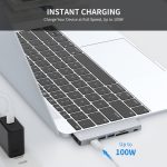 ENKAY Hat-Prince 7 in 2 Type-C zu 4K HDMI Docking Station Adapter Hub SD/TF Kartenleser – Bild 5