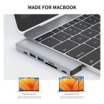 ENKAY Hat-Prince 7 in 2 Type-C zu 4K HDMI Docking Station Adapter Hub SD/TF Kartenleser – Bild 7