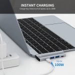 ENKAY Hat-Prince 5 in 2 Hub Type-C zu 4K HDMI / USB 3.0 Docking Station Adapter – Bild 5