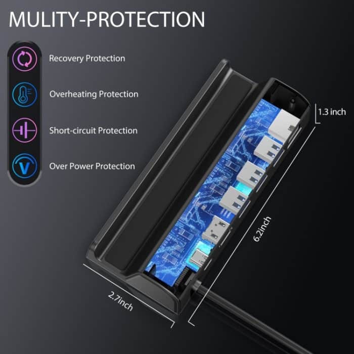 Für Steam Deck Expansion Dock Lade Dock Lade Dock HDMI Gigabit Netzwerk Port Konverter – Bild 5